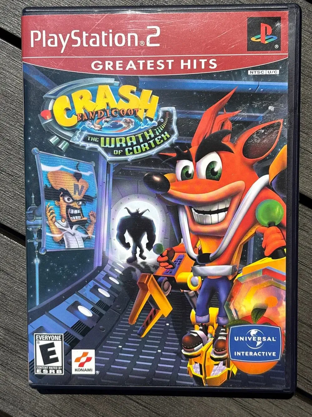 Crash Bandicoot: The Wrath of Cortex Greatest Hits Sony PlayStation 2, 2002 ps2